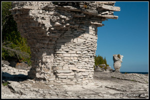 Flowerpot Island skalní útvar