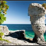 Flowerpot Island skalní útvar