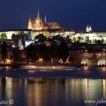 Hradčany noční panorama