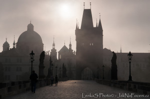 Karlův most v mlze III