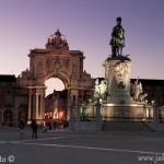 Lisabon Praca do comércio