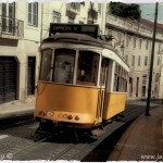 Lisabon tramvaj číslo 28
