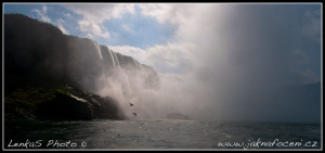 Niagara z lodi Maid of the Mist