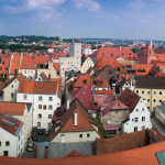Panorama Regensburgu