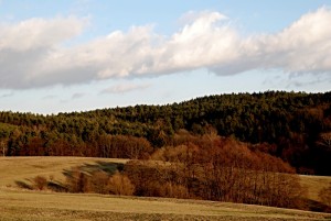 Poblíž Luhačovické přehrady