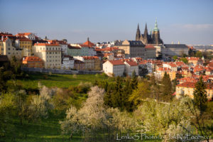 Praha - Petřín ve zlaté hodin