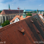 Regensburg z vyhlídkové věže