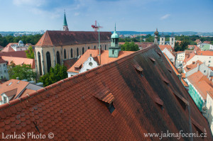 Regensburg z vyhlídkové věže