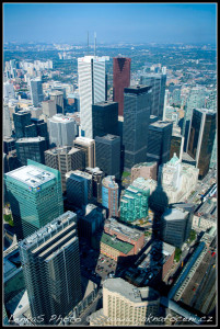 Toronto z výšky CN Tower