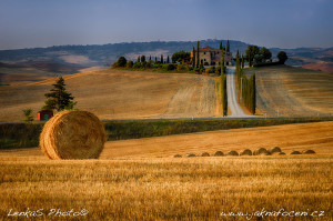 Statek ve Val d'Orcia