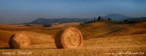 Panorama Val d'Orcia, Toskánsko